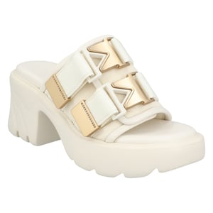 Bottega Veneta Flash Mule wit