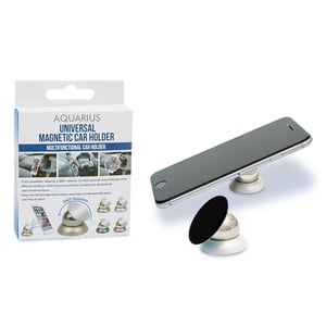 Aquarius Universal Magnetic Smartphone Car Mount Phone Holder - Silver