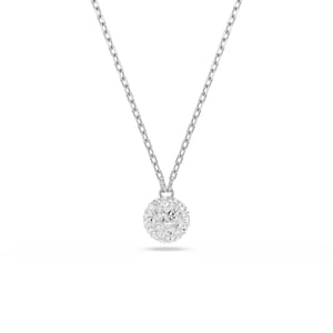 Swarovski 'Dextera' Dames Basismetaal Ketting - Zilver 5693206