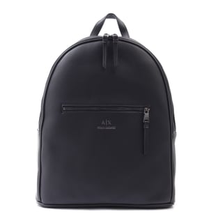 Armani Exchange Matte Faux Leather Rugzak voor Mannen
