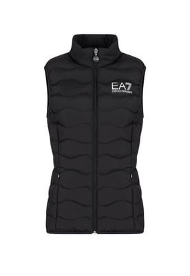 Ea7 damesgilet in zwart