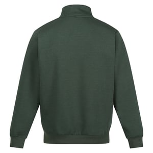 Regatta Mens Pro Quarter Zip Sweatshirt (Mörkgrön)
