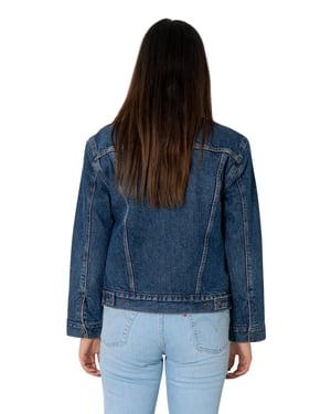Levi's Dames Spijkerjack in Blauw