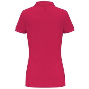 Asquith & Fox Womens/Ladies Plain Short Sleeve Polo Shirt (Hot Pink)