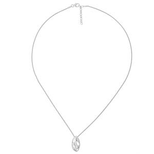 Orphelia Dames 925 Sterling Zilveren Ketting met Hanger - Zilver ZH-4386