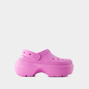 Crocs Stomp rosa träskor