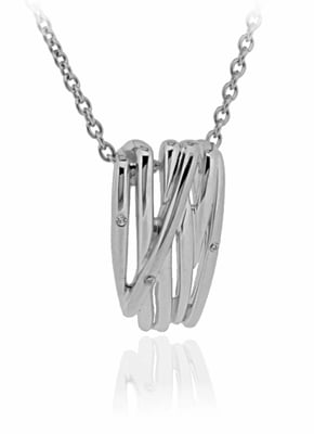 Orphelia Women's 925 Sterling Silver Chain with Pendant - Silver ZH-6038