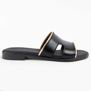 Purapiel Sandal Hacca Black