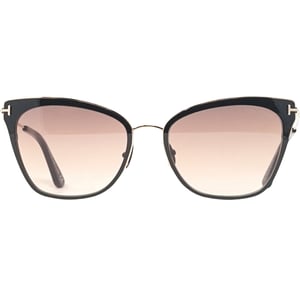 Tom Ford Faryn FT0843 01F Glänsande roséguld solglasögon