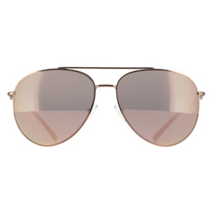 Armani Exchange Aviator, herrar, blank roséguld, grå, spegelroséguld AX2043S