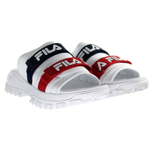 Fila Utomhus Dam Vit Sliders