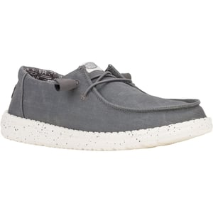 HEYDUDE Wendy Canvas 100% Bomull Dam, Mörkgrå Loafers