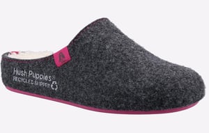 Hush Puppies The Good Dames Pantoffels In Antraciet