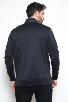 Under Armour Mens Fleece Quarter Zip Track Top in Black
