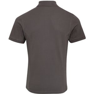 Premier Heren Coolchecker Plus Piqu Polo Shirt (Donkergrijs)