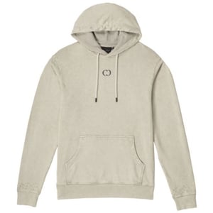 Criminal Damage Essential Distressed Washed Mens Hoodie
