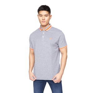 Crosshatch Mens Cratmoore Polo Shirt (Mörkgrå Marl)