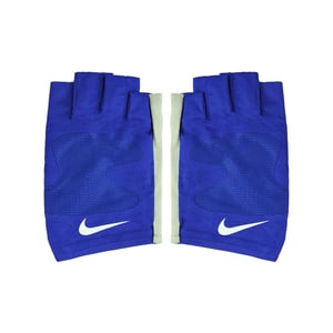 Nike Logo Blue White Mens Rugby Gloves PGR002 401