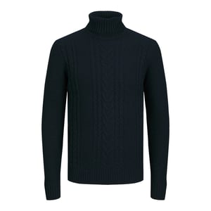 Jack & Jones Tröja Craig Knit Roll Neck Blå