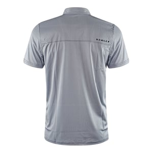 Oakley Collared lichtgrijs heren Offset Urban Golf poloshirt 433689 02E