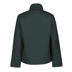 Regatta Softshell-jacka för män med tryckbar design (Mörk gran/svart)