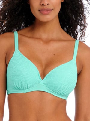 Ibiza Waves Plunge Bikini Top