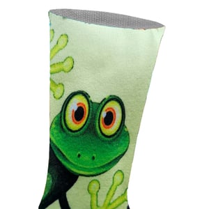 Unisex Elastiska tryckta långstrumpor