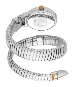 Roberto Cavalli Snake Women Stainless Steel Two toned Silver & Rose Gold watch