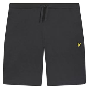 Lyle & Scott effen gunmetal grijze sweatshort
