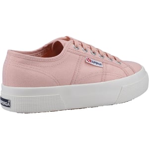 Superga 2740 Katoenen Platform Damestrainers Roze Blush