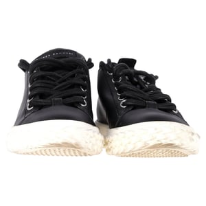 Giuseppe Zanotti Blabber Low-Top Sneakers in Black Leather