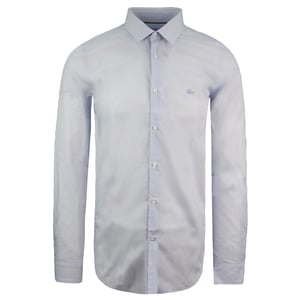 Lacoste Slim Fit Heren Overhemd Lichtblauw