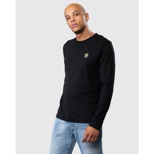 Belstaff Long Sleeved Logo Patch T-Shirt