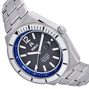 Shield Condor Armbandhorloge met datum - Wit
