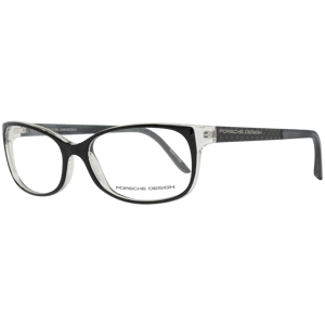 Porsche Design rechthoekig zwart op kristal damesglazen frames