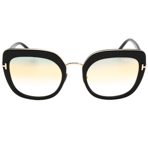 Tom Ford Virginia FT0945 01B Svart Solglasögon