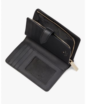 Spade Flower Spade Flower Pvc Medium Compact Bifold Wallet