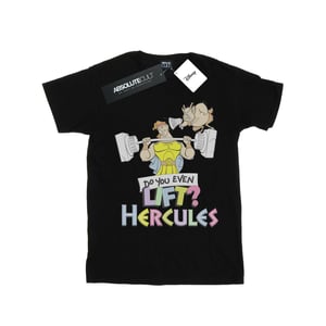 Disney Mens Hercules Do You Even Lift? T-Shirt (Black)