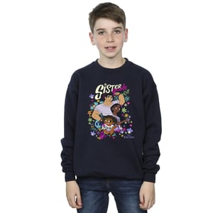 Disney Jongens Encanto Zuster Doelen Sweatshirt (Marineblauw)