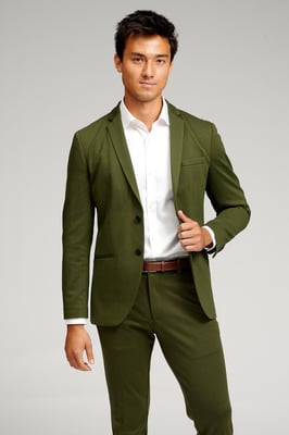 De Originele Performance Blazer - Donkergroen