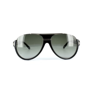 Tom Ford Sunglasses 0334 Dimitry 01P Shiny Black Green Gradient
