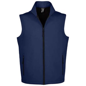 SOLS Heren Race Softshell Body Warmer (Franse marine)