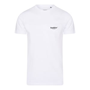 Ballin Est. 2013 Tee SS Small Logo Skjorta Vit