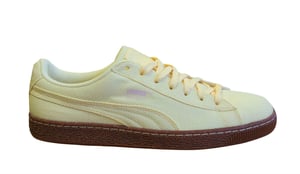 Puma Basket Ripstop Ice Cream Geel Textiel Heren Sportschoenen 362340 01
