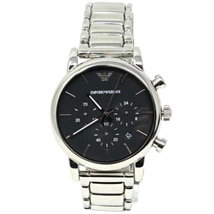 Emporio Armani AR1853 chronograaf zilveren horloge