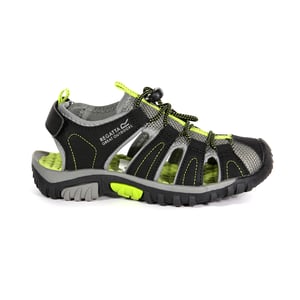 Regatta Kinderen/Kinderen Westshore Sandalen (Zwart/Lijkgroen)