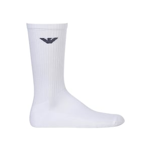Emporio Armani CC300 Mens Crew Socks Everyday Sports Cotton 3 Pack Trainer Socks