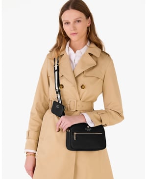 Emma Pebbled Leather Small Camera Bag