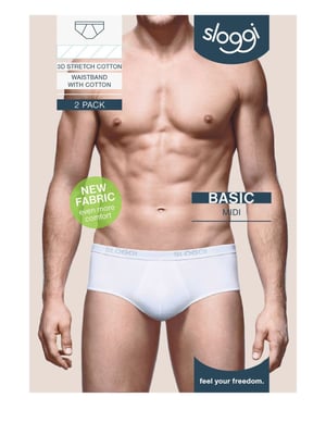 Men Basic Midi 2P