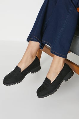 Wide Fit Leoni Chunky Loafer